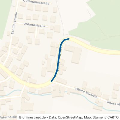 Ulmer Straße Lenningen Gutenberg 