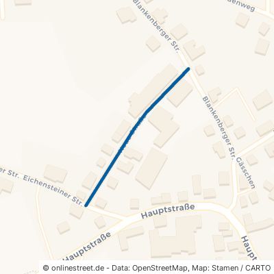 Neue Straße Issigau Preußenbühl 