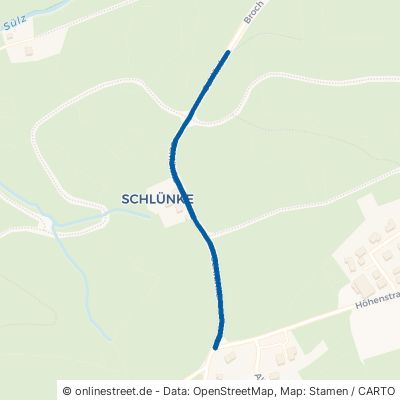 Schlünke 51515 Kürten Olpe Oberbörsch