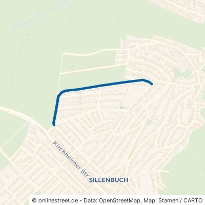 Kernenblickstraße Stuttgart Sillenbuch 
