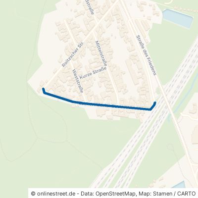Zscherndorfer Straße Bitterfeld-Wolfen Holzweißig 