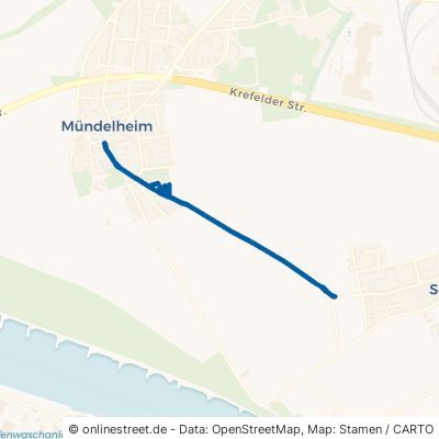 Sermer Straße Duisburg Mündelheim 