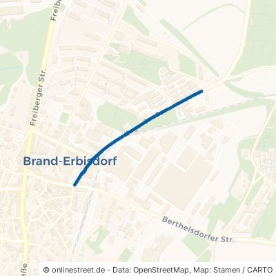 Zuger Straße Brand-Erbisdorf Brand 