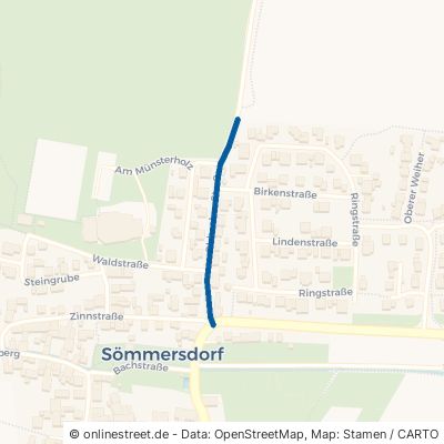 Obbacher Straße Euerbach Sömmersdorf 
