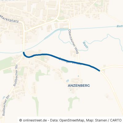 Öttinger Straße Massing Anzenberg 