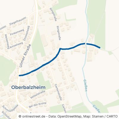 Mühlstraße Balzheim Oberbalzheim 