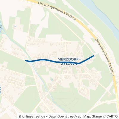 Merzdorfer Hauptstraße Cottbus Merzdorf 