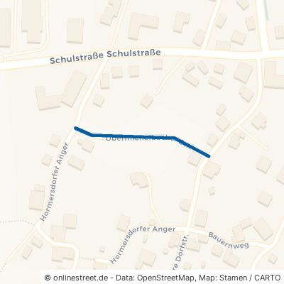 Obermichelbacher Straße Zwönitz Hormersdorf 