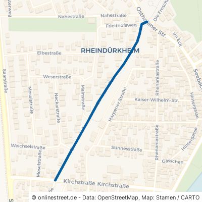 Donaustraße Worms Rheindürkheim 