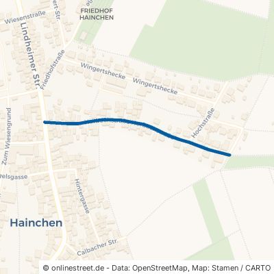 Horbachstraße Limeshain Hainchen 