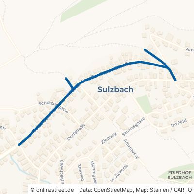 Neue Straße Gaggenau Sulzbach 