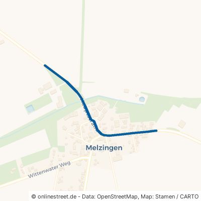 Hauptstraße Schwienau Melzingen 