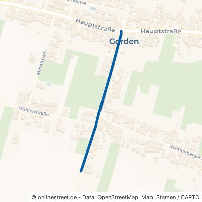 Triftstraße Gorden-Staupitz Gorden 