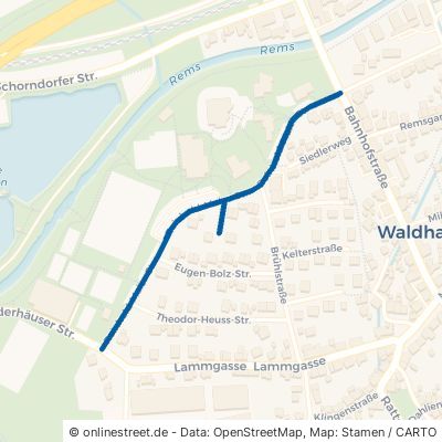 Reinhold-Maier-Straße Lorch Waldhausen 