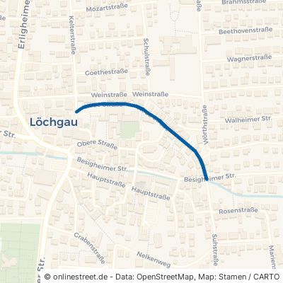 Neue Straße Löchgau 