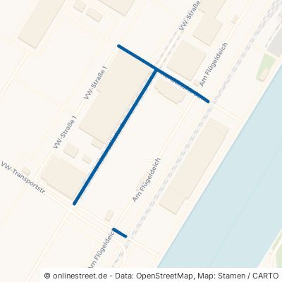 Kanadische Straße Emden Port Arthur/Transvaal 