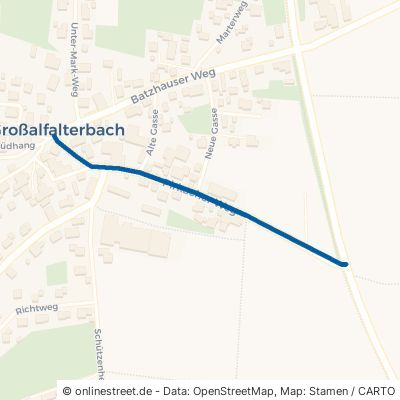 Pirkacher Weg Deining Großalfalterbach 