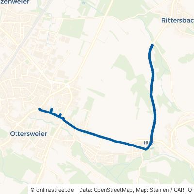 Hubstraße 77833 Ottersweier Ortsgebiet 