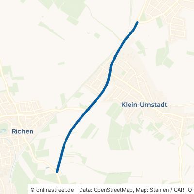 Kleestädter Straße Groß-Umstadt Klein-Umstadt 