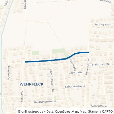 Gluckstraße 83024 Rosenheim Westerndorf St Peter Wehrfleck