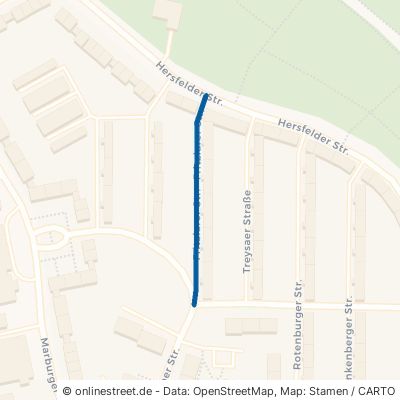 Fritzlarer Straße Kassel Rothenditmold 