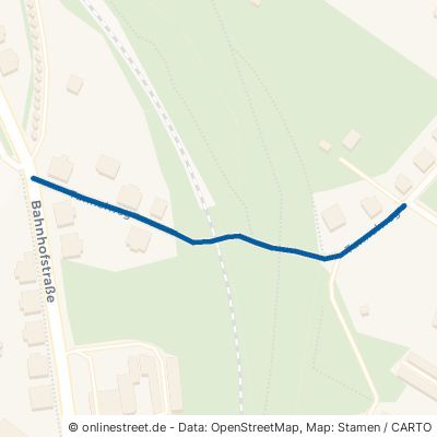 Tunnelweg Oelsnitz (Erzgebirge) Oelsnitz 