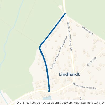 Forststraße Naunhof Lindhardt 