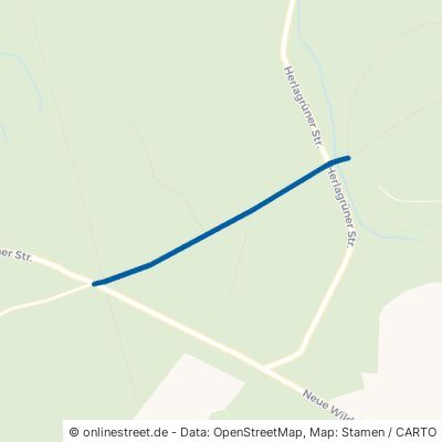 Wanderweg Felsenpfad Steinberg Herlagrün 