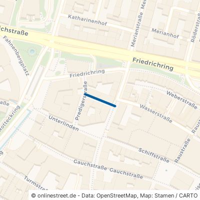 Gutenbergstraße Freiburg im Breisgau Altstadt 