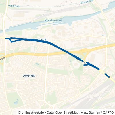 Dorstener Straße Herne Wanne-Süd 