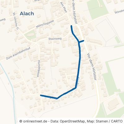 Flattigweg Erfurt Alach 