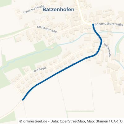 Martinstraße Gersthofen Batzenhofen 