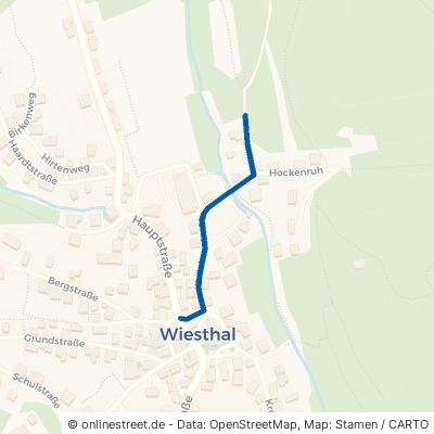 Brückenstraße Wiesthal 