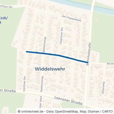 Breslauer Straße Emden Widdelswehr/Jarßum 