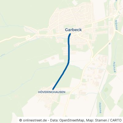 Höveringhauser Weg Balve Garbeck 