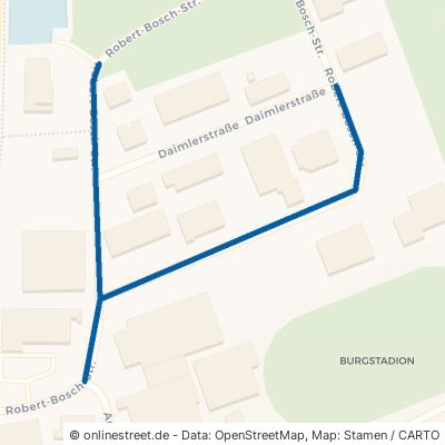 Robert-Bosch-Straße Sonnenbühl Undingen 