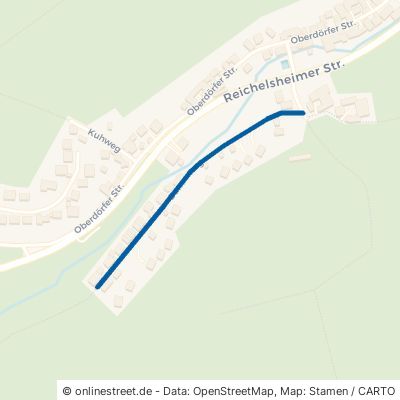 Dammweg Brombachtal Langenbrombach 