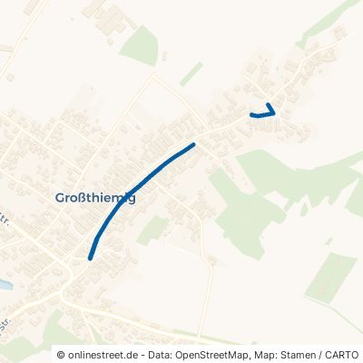 Lindenstraße Großthiemig Saathain 