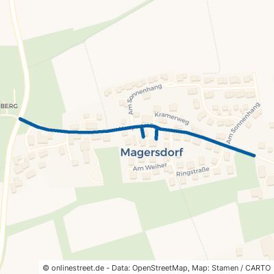 Hauptstraße Kröning Magersdorf 