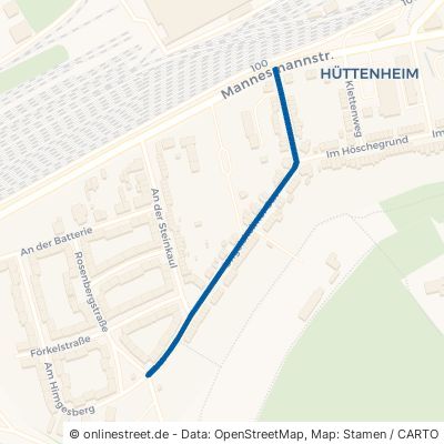Ungelsheimer Straße Duisburg Hüttenheim 