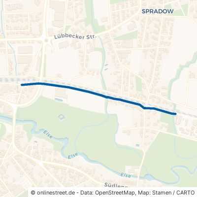 Grabenstraße Bünde Spradow 