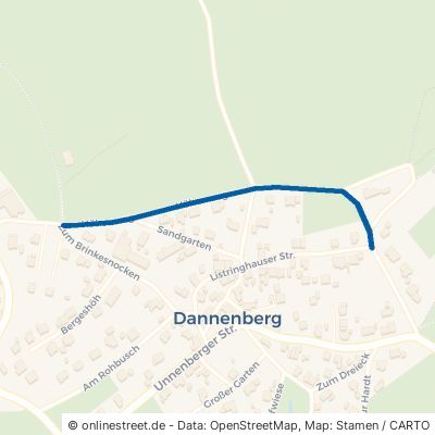Höhenweg Marienheide Dannenberg 