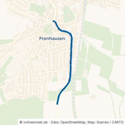 Gießener Straße Fronhausen 