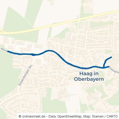 Münchener Straße Haag in Oberbayern Haag 