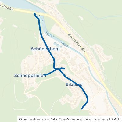 Erblandstraße Gummersbach Schönenberg 