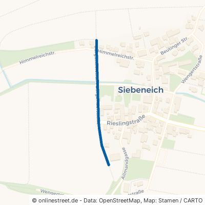 Burgunderstraße Bretzfeld Siebeneich 