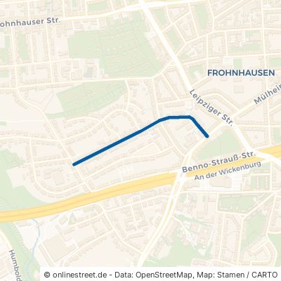 Lübecker Straße Essen Frohnhausen 
