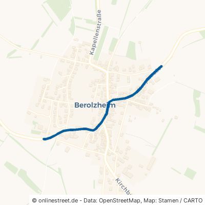 Hauptstraße Ahorn Berolzheim 