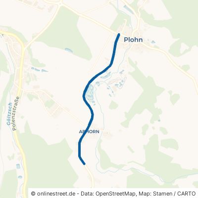 Rodewischer Straße Lengenfeld Plohn 