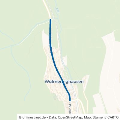 Olsberger Straße Olsberg Wulmeringhausen 